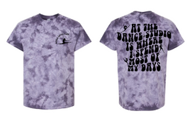 Purple Dyed Dance T-Shirt