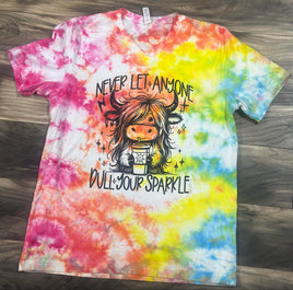 Never Dull Your Sparkle Ice Dyed Shirts