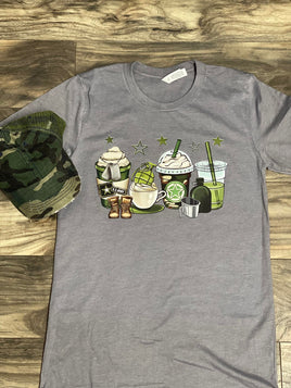 Army & Coffee Shirt