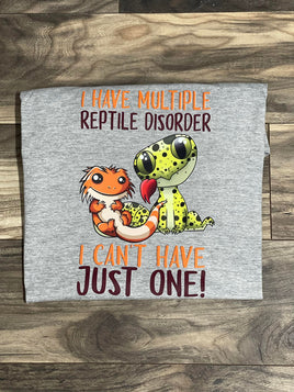 Multiple Reptile Disorder Shirt