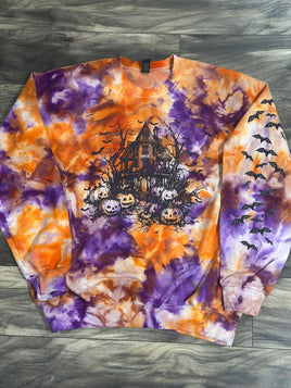 Spooky House Ice Dye Crew